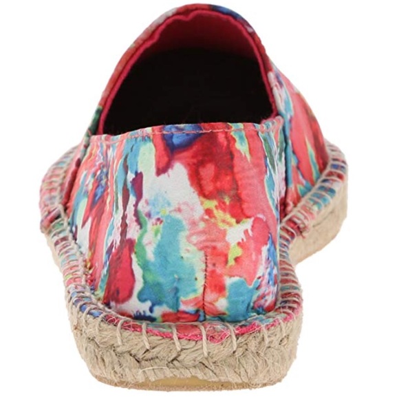 Pastel Colors Flatform Espadrille Loafer Flats - Picture 8 of 8